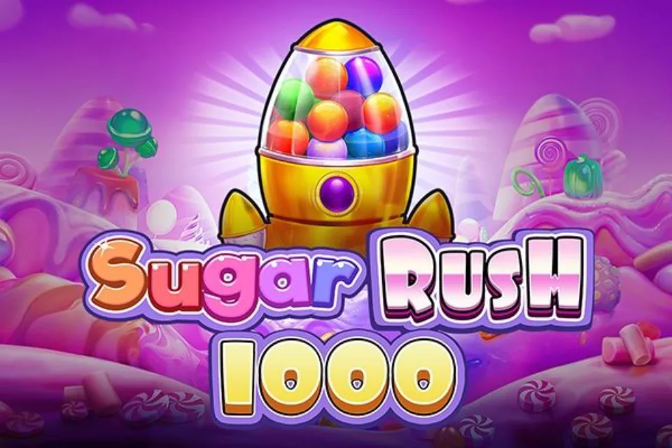 Sugar Rush da Pragmatic Play no APP 444paga