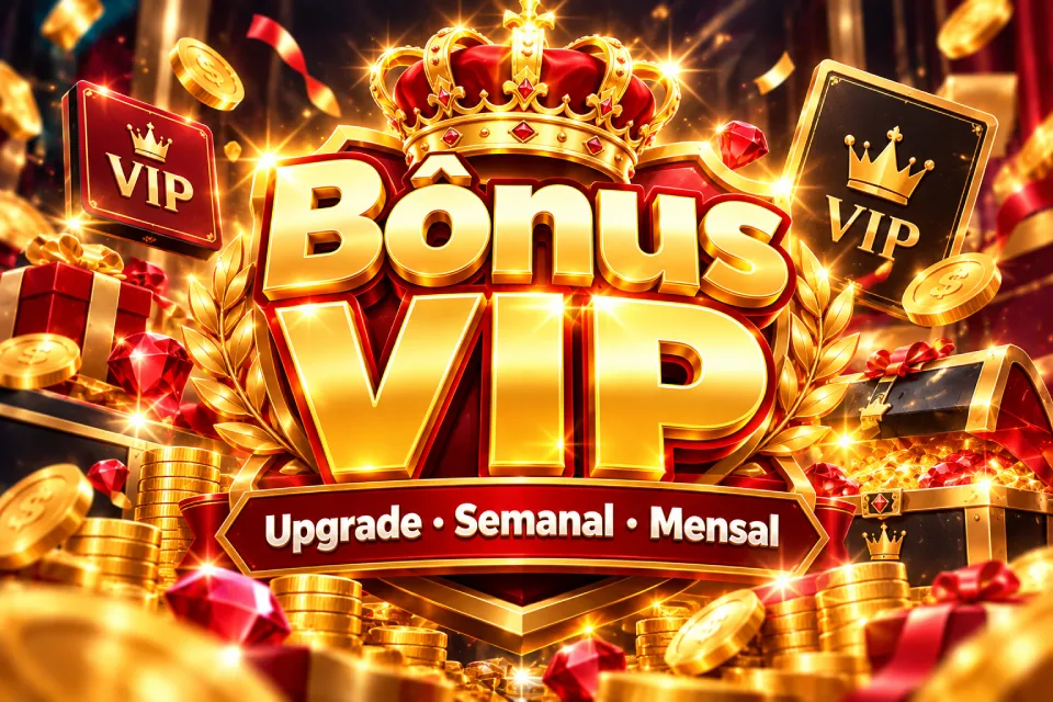 Bônus VIP: Upgrade, Semanal e Mensal no APP 444paga